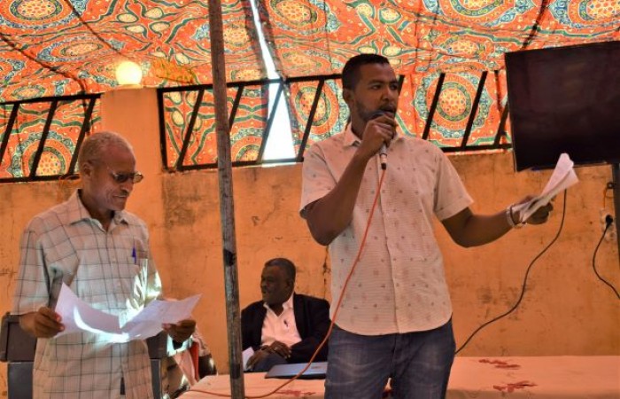 Urban afforestation workshop, Tendelti - White Nile State