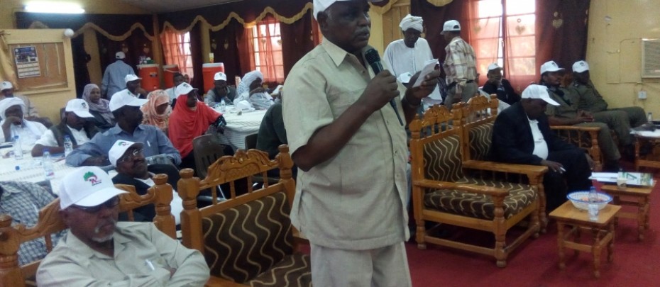 Workshop on  Social and Environmental Safeguards  for REDD+ , Kordofan Sector